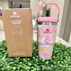 Care Bears Stanley Pink Flip Straw Tumbler